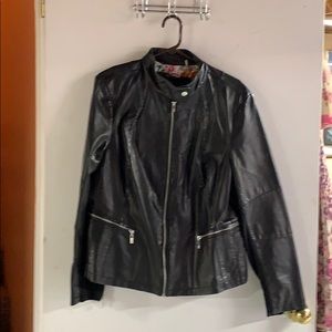 Leather jacket